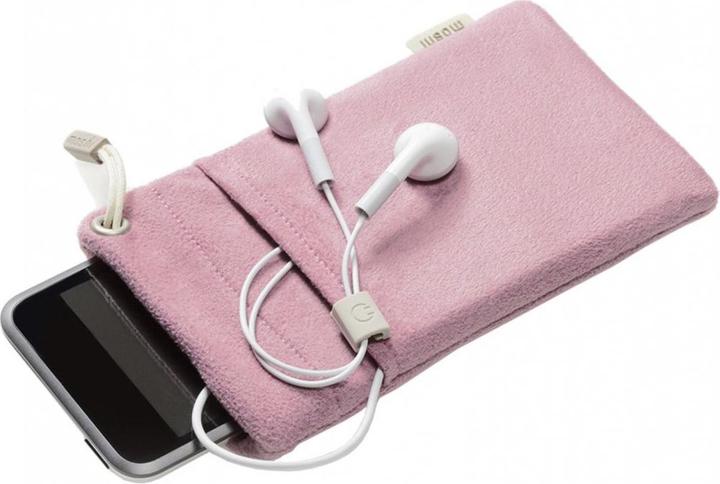 Image du produit Moshi iPouch - Rose (Apple iPhone 4s, Fairphone 1, Apple iPhone 4, Apple iPhone 3G)