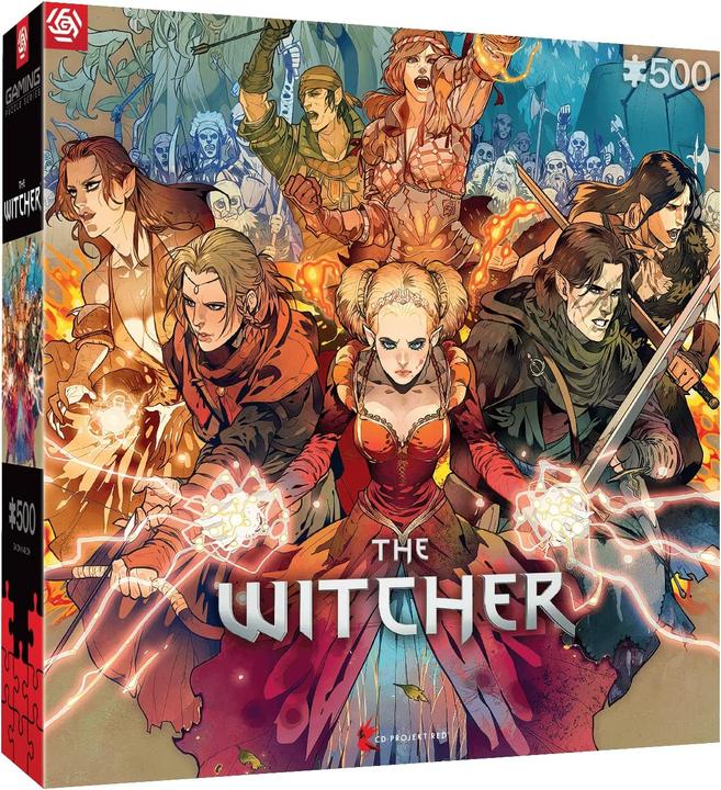 Actual product image Cenega The Witcher Scoia'tael Puzzle 500 (500 pieces)