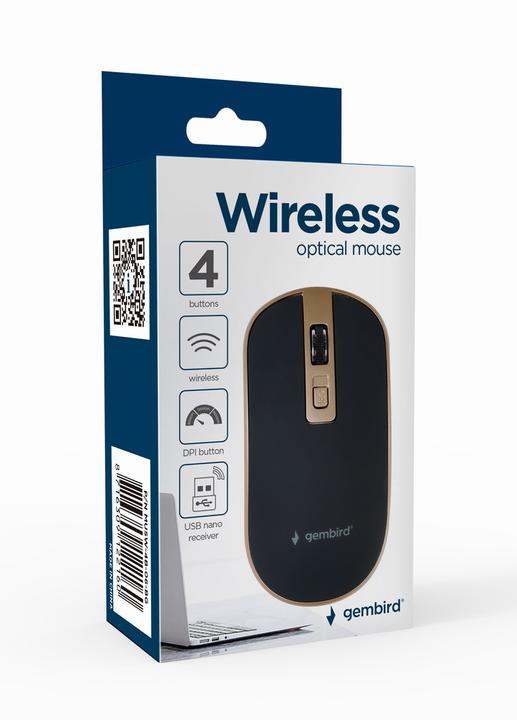 Image du produit Gembird MUSW-4B-06-BG Wireless mouse (Sans fil)