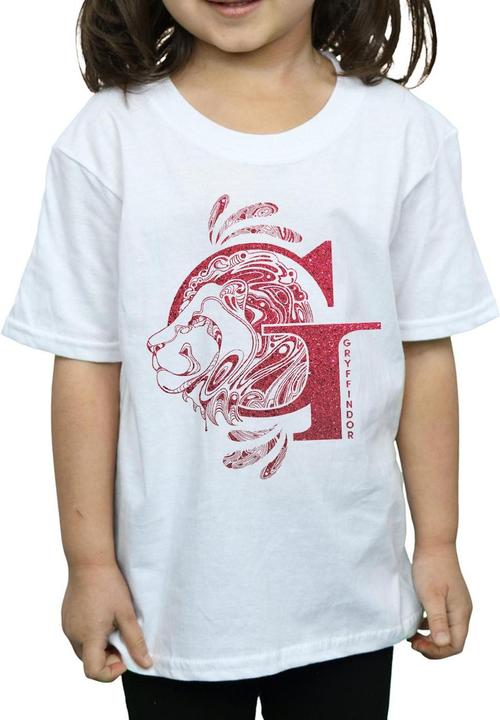 Produktbild Gryffindor Glitter TShirt Mädchen (140, 146)
