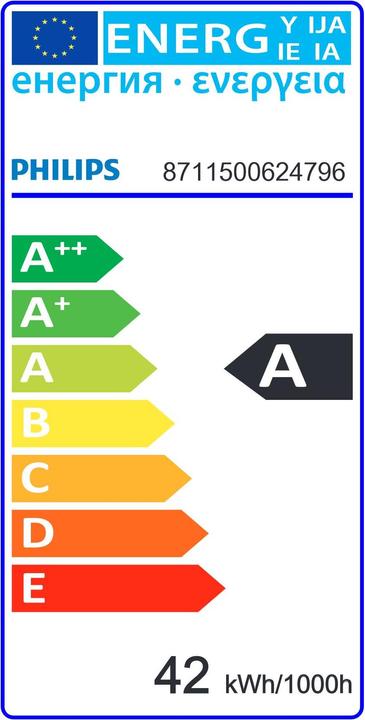 Label énergétique Philips Lampe fluorescente TL-D (G13, 36 W, 3350 lm, 1 x, B)