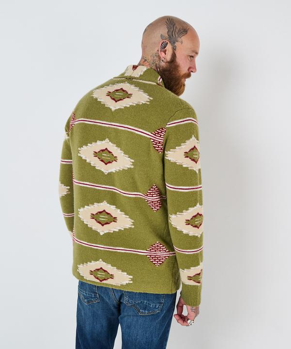 Actual product image Joe Browns Aztec Shawl Cardigan (XL)