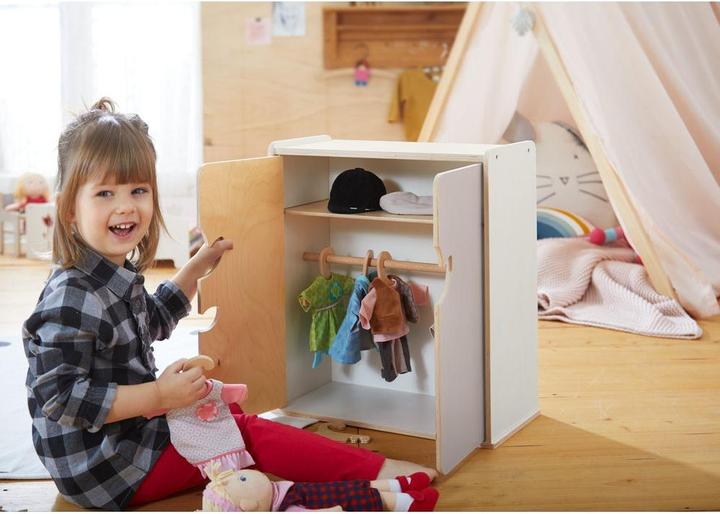 Actual product image Haba Doll cabinet tulip dream