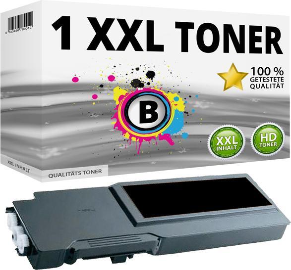Actual product image Druckfuxx 1x XL TONER für DELL C3700 C3760DN C3760N C3765DNF 593-11119 4CHT7 Sch