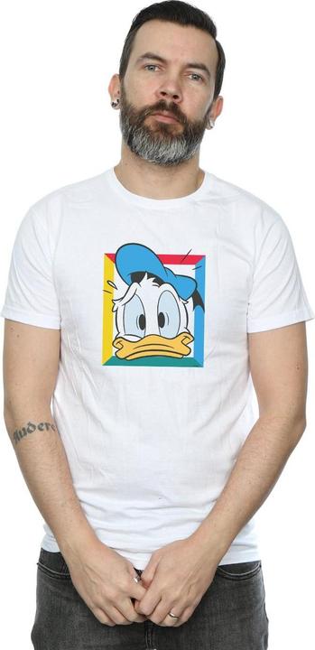 Immagine prodotto Disney Donald Duck Panicked Maglietta Uomo (XXL)