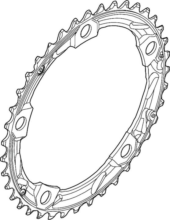 Actual product image Shimano Intermédiaire 105 5703 Triple (39)