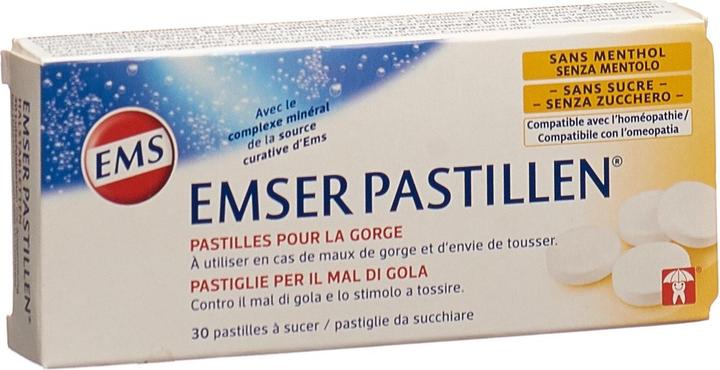 Image du produit Emser Pastilles sans sucre sans menthol (30 pièce(s))