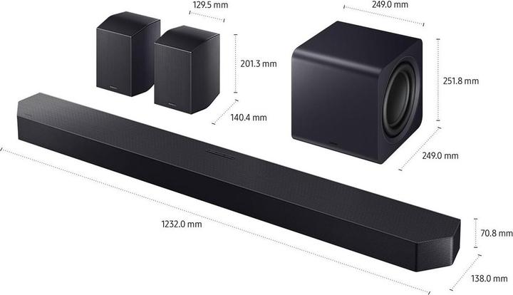 Produktbild Samsung HW-Q990F (756 W, 11.1.4 Kanal)