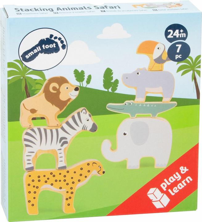Produktbild small foot Stapeltiere Safari