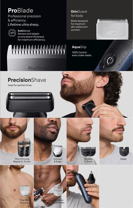 Actual product image Braun All-in-One Series 7 AIO7540