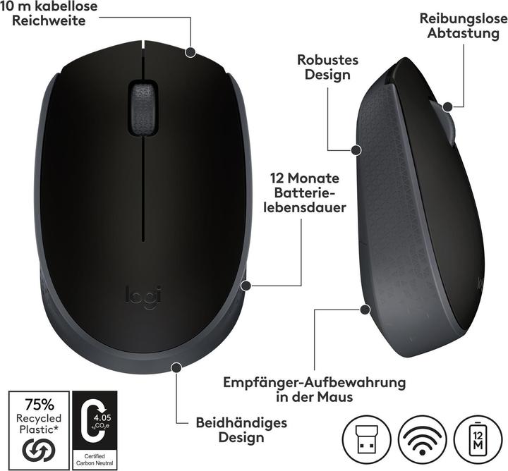 Immagine prodotto Logitech B170 (Senza fili)