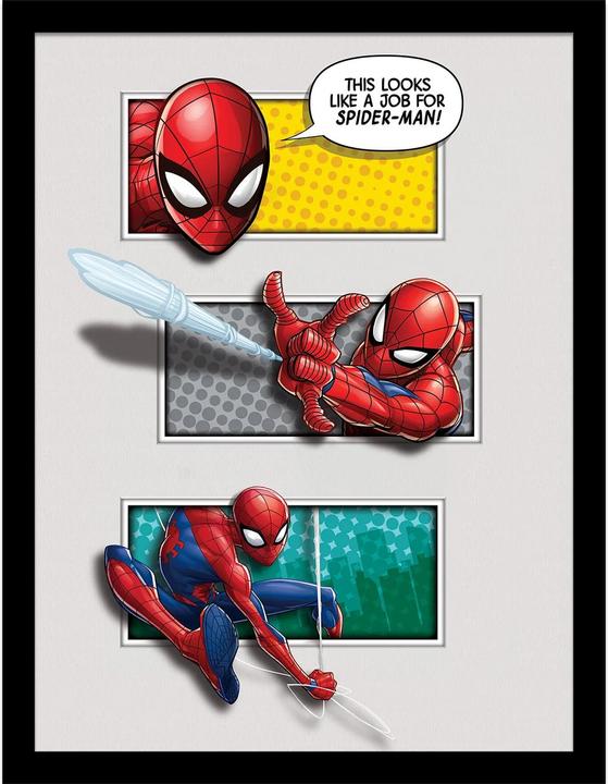 Image du produit Spiderman - Poster encadré LOOKS LIKE A JOB BREAKOUT (40 x 30 cm)