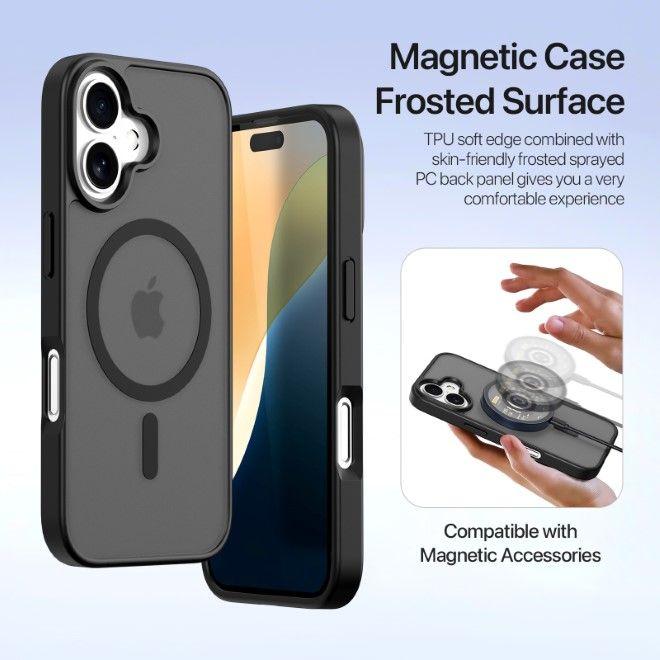 Produktbild Dux Ducis Lawa Series MagSafe Kunstleder Bookcover Hülle (Apple iPhone 16 Plus)