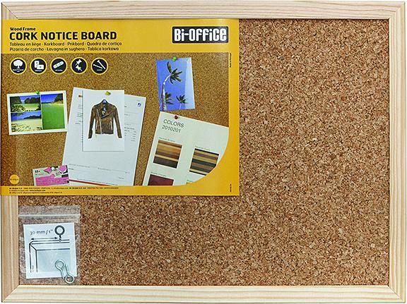 Actual product image Bi-Office BI-SILQUEboard MC0100120 40x30cm (Bulletin board, 40 x 30 cm)