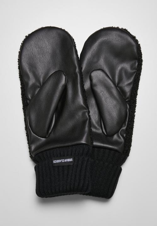 Image du produit Urban Classics Sherpa Imitation Leather Gloves (S, M)