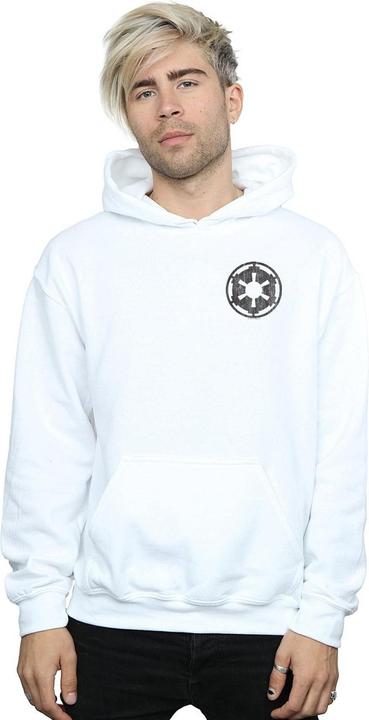 Image du produit Star Wars - Sweat à capuche THE MANDALORIAN GALACTIC EMPIRE INSIGNIA BREAST PRINT - Homme (XXL)