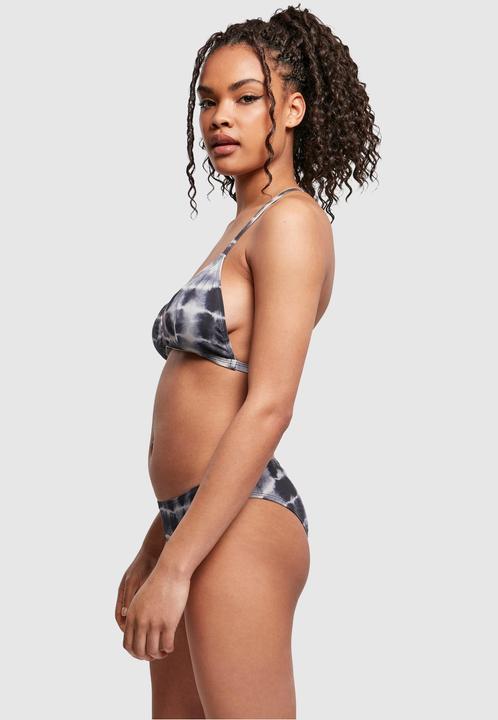Actual product image Urban Classics Ladies Tie Dye Triangle Back Bikini - 15629 (S)