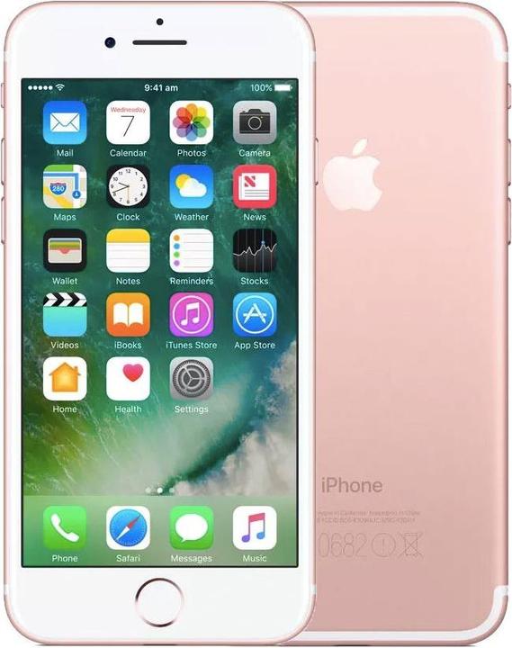 Produktbild Apple iPhone 7 (128 GB, Rose Gold, 4.70", Single SIM, 12 Mpx, 4G)
