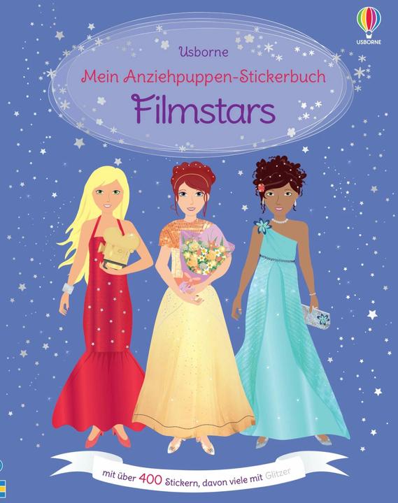 Image du produit Mon livre d'autocollants de poupées à habiller : les stars du cinéma