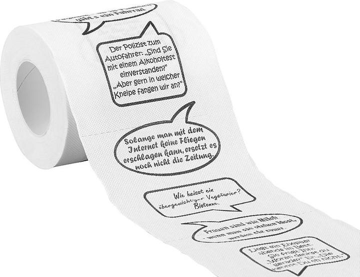 Actual product image Infactory Toilet paper "Jokes", 5 rolls