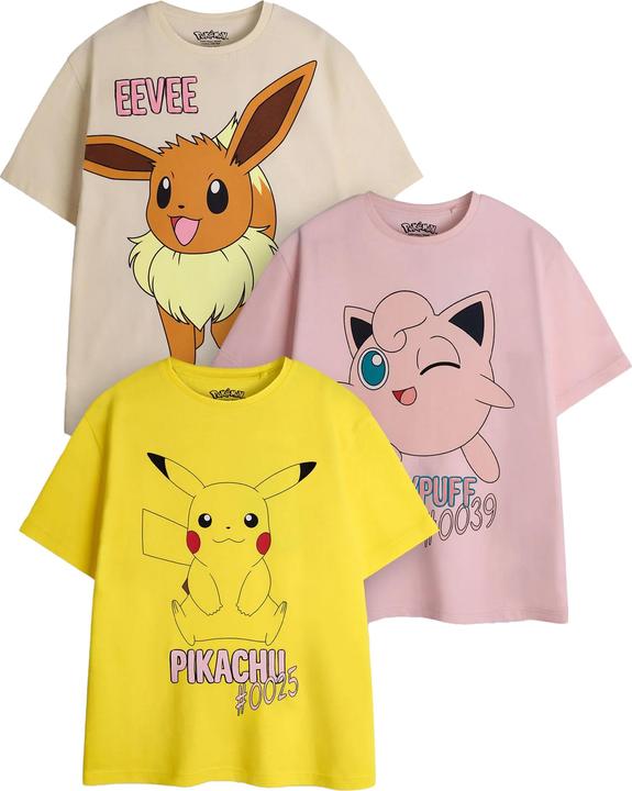 Pokémon TShirt Mädchen(3erPack) (116)