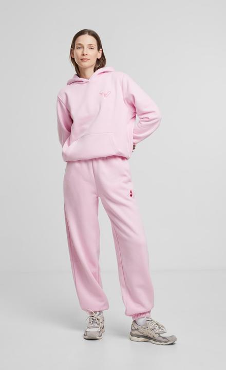 Produktbild Mister Tee MisterTee Heart Signs EMB Ladies Fluffy Hoody - 193907 (XS)