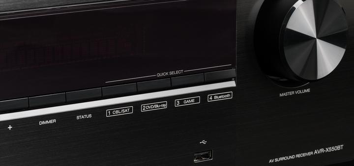 Actual product image Denon Avr-X550bt (5.2 channels, FM)