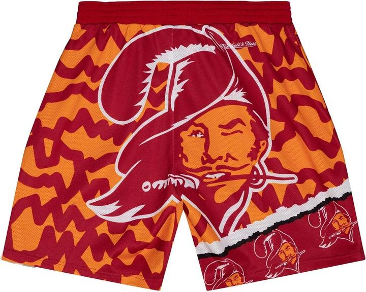 Actual product image Mitchell & Ness M&N Tampa Bay Buccaneers JUMBOTRON Basketball Shorts (S)