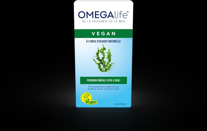 Image du produit Omega-Life Huile d'algues (120 pièce(s), Capsules, 120 g)