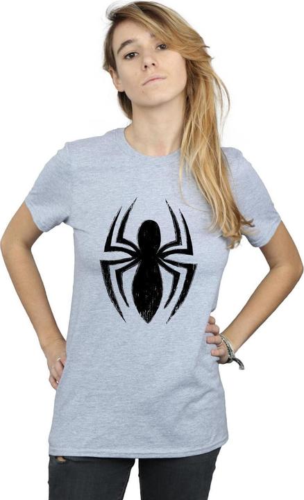 Immagine prodotto Spider-Man Ultimate Spider Logo Maglietta Ampia Donna (XL)