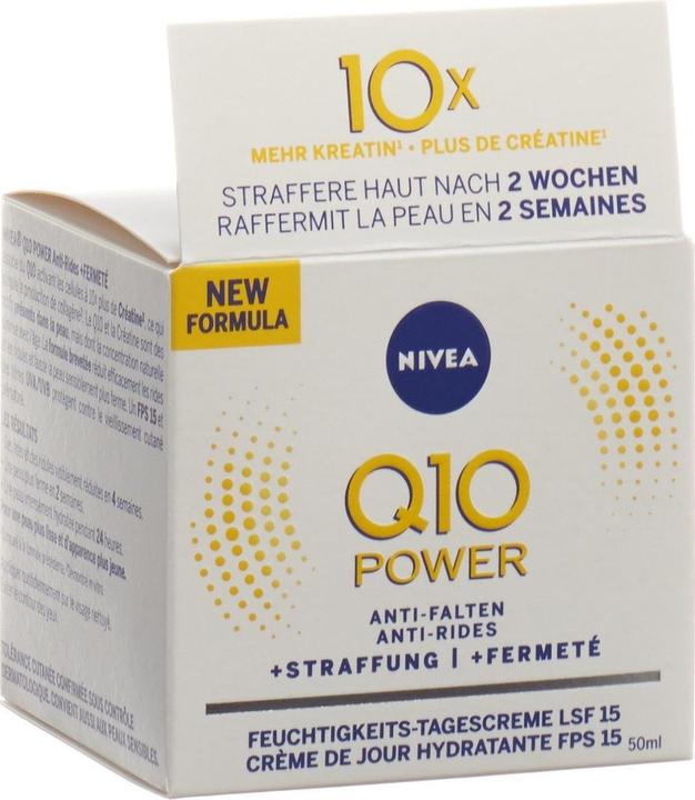 Image du produit NIVEA Q10 Power Crème de jour anti-rides raffermissante (50 ml, Crème de jour, SPF 15)