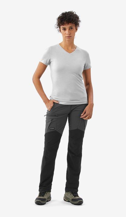 Produktbild Forclaz T-Shirt Damen Merinowolle - Travel500 grau (XL)