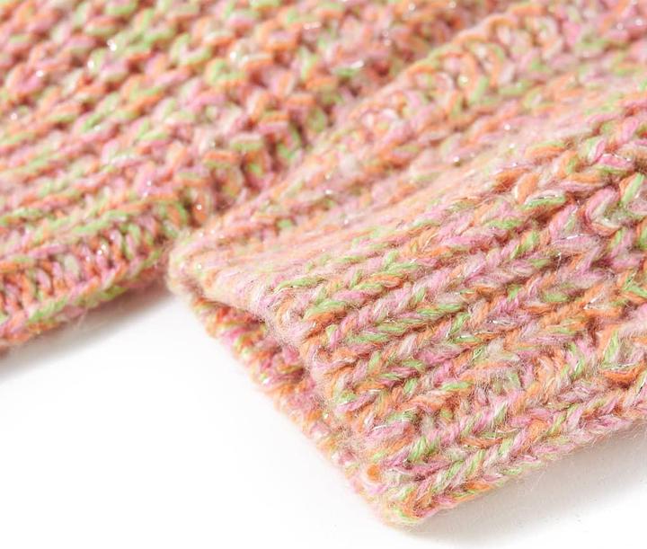 Produktbild VidaXL Kinderpullover Gestrickt Zartrosa 128,Material: 49 % Acryl (128)