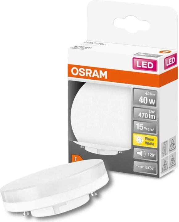 Produktbild Osram Led Star Gx53 (GX53, 4.90 W, 470 lm, 1 x, F)