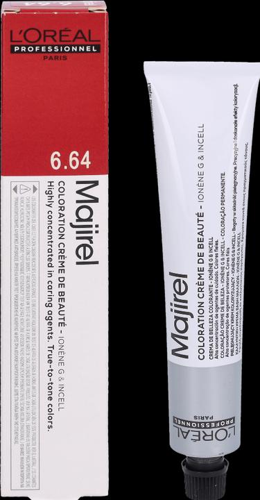 Produktbild L'Oréal Professionnel Majirouge (C6,64 Dunkelblond Rot Kupfer CARMILANE,6,64 Dunkelblond Rot Kupfer CARMILANE RUBILANE)