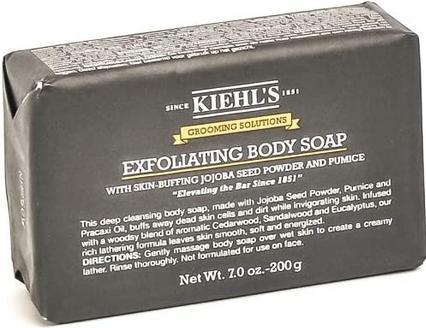 Immagine prodotto Kiehl's Kiehls - Grooming Solutions Bar Soap - Sapone esfoliante per il corpo da uomo (200 ml)
