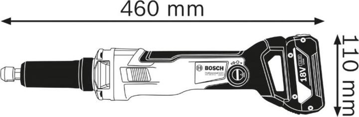 Produktbild Bosch Professional GGS 18V-23 PLC (Geradschleifer, 1000 W)