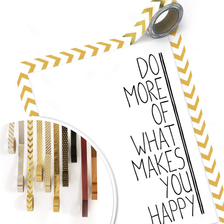 Actual product image Trenddeko Do more of what makes you happy (50 x 60 cm)