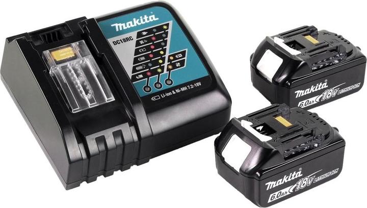 Immagine prodotto Makita DFR 550 RGJ Cacciavite a batteria 18 V 25 - 55 mm + 2x batteria 6.0 Ah + caricatore + Makpac (Batteria ricaricabile)