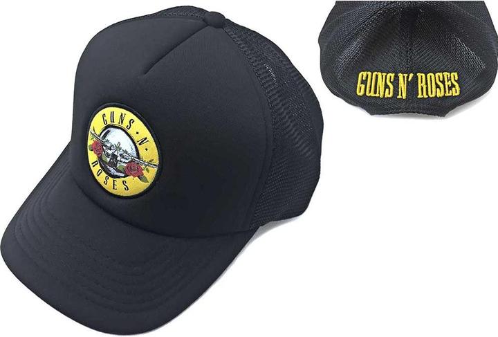 Produktbild Guns N Roses Circle Logo Black Mesh-Back Cap