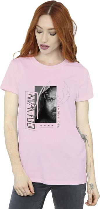 Immagine prodotto Star Wars Obi-Wan Kenobi Jedi SciFi Collage Maglietta Ampia Donna (S)