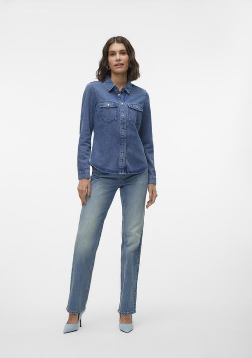 Produktbild Vero Moda VMJENNIE Jeanshemd Jeanshemd (XL)