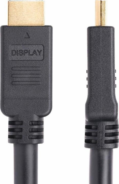 Actual product image StarTech com 10m (32.8ft) Active HDMI 2.0 Cable, CMP, Plenum Rated, High Speed HDMI Cable, 4K 60Hz (10 m, HDMI)