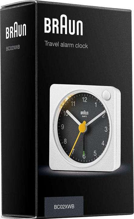Image du produit Braun Réveil blanc/noir