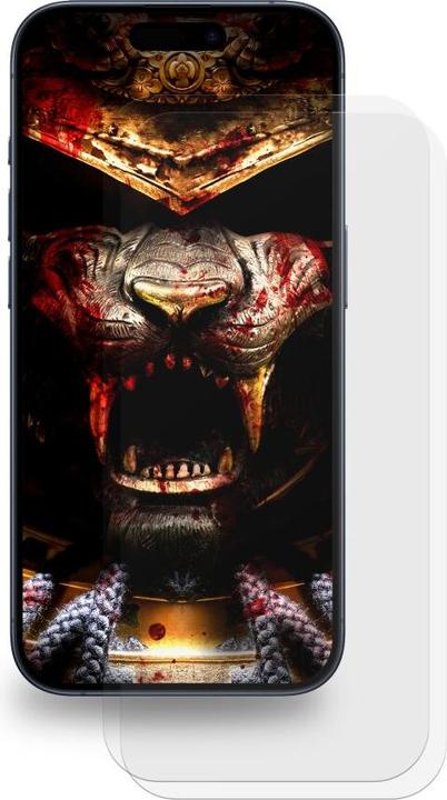 Produktbild Protectorking 2x Displayschutzfolie matt Anti-Reflex entspiegelt (2 Stück, Apple iPhone 15 Pro)