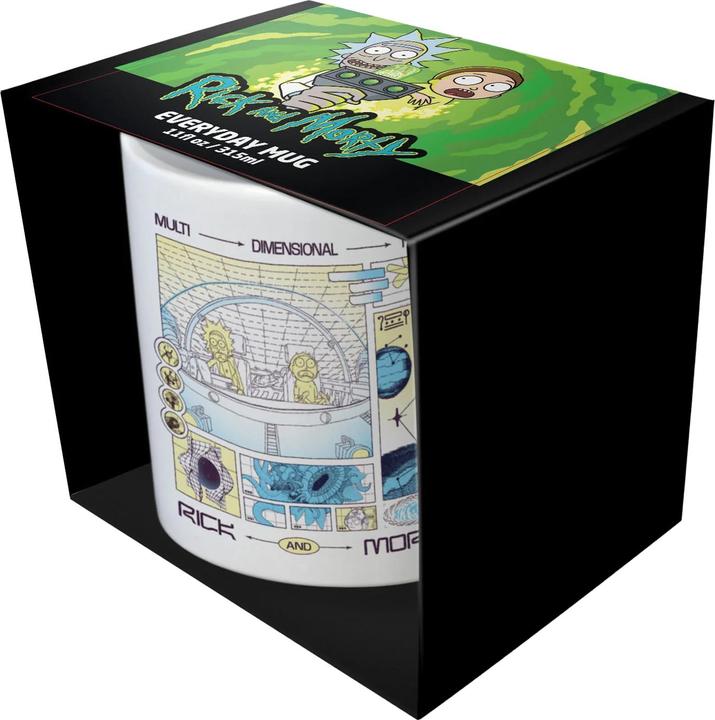 Image du produit Rick And Morty - Mug Multi Dimensional Travel (315 ml, 1 x)