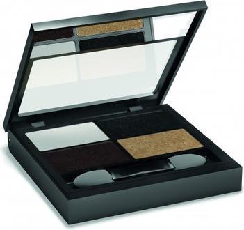 Actual product image Delia Cosmetics Delia Color Master Quattro Ombre Eyeshadow Palette 404 - 4 Shades (4 Shades)