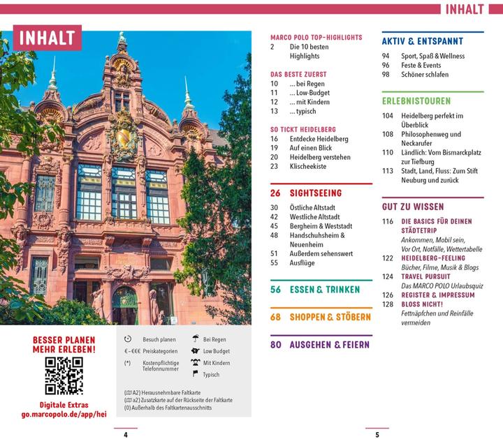 Image du produit Reiseführer Heidelberg (Allemand, Christl Bootsma, Marlen O'Brien, 2023)