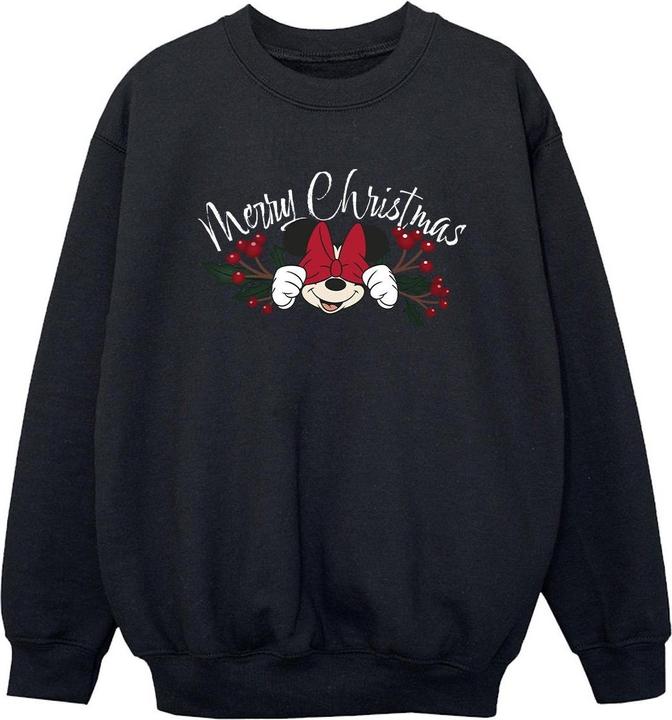 Produktbild Disney Minnie Mouse Christmas Holly Sweatshirt Jungen (152, 158)