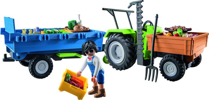 Image du produit Playmobil 71249 Tracteur avec remorque (71249, Playmobil Country)